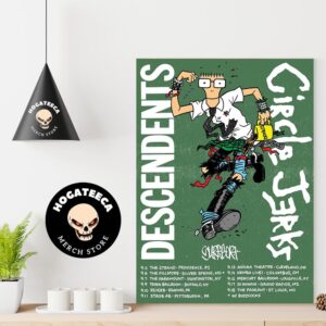 Descendents And Circle Jerks Surfbort 2024 Tour Schedule Gets Underway September Home Decor Poster Canvas