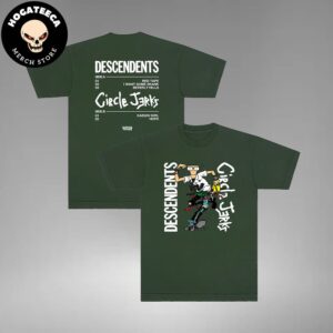 Descendents x Circle Jerks 2024 Collab Tour Merchandise All Over Print Shirt