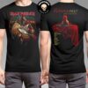 Iron Maiden Official The Future Past Tour 2024 Can I Play With Madness Fear Of The Dark Artworks The List Of Countries The Tour Runs Through Two Sides T-Shirt