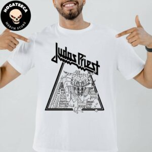 Judas Priest Defenders Line Drawing Judas Priest Artwork Inspired By The Classic Album Defenders Of The Faith Merchandise T-Shirt