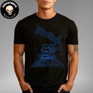 Judas Priest Ram It Down Line Drawing Anniversary Merchandise T Shirt