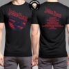 Judas Priest Screaming For Vengeance Square Gold Tee 40th Anniversary Of The Album Merchandise Two Sides T-Shirt