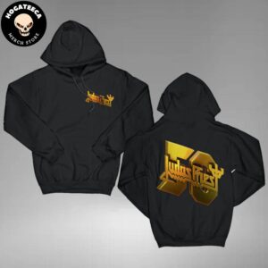 Judas Priest’s 50 Year Features The Band’s Logo Merchandise Two Sides T-Shirt Hoodie