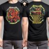 Metallica 72 Seasons M72 North American Tour 2024 Timeline Merchandise Two Sides T-Shirt