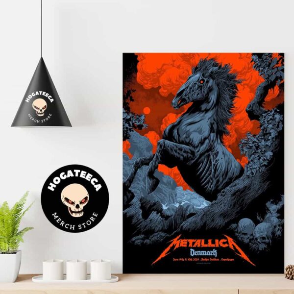 Metallica M72 World Tour No Repeat Weekend In Denmark On June 14th And 16th 2024 At Parken Stadium Copenhagen Poster 3 Of 5 From Ken Taylor Poster Canvas