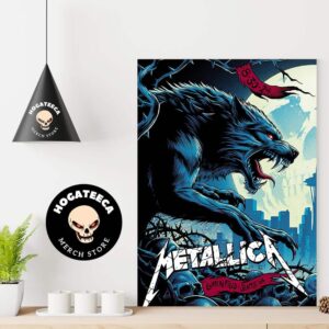 Metallica Merch Poster M72 Seattle In The Pacific Northwest For Final US No Repeat Weekend of 2024 Lumen Field Seattle WA On 8 30 2024 Home Decor Poster Canvas