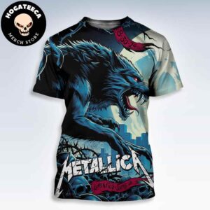 Metallica Merch Shirt M72 Seattle In The Pacific Northwest For Final US No Repeat Weekend of 2024 Lumen Field Seattle WA On 8 30 2024 All Over Pritn Shirt