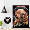 Metallica No Repeat Weekend Of The 2023 European M72 World Tour In Los Angeles CA At Sofi Stadium August 25th Poster Canvas