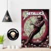 Metallica No Repeat Weekend Of The 2023 European M72 World Tour On 17 May At Stade De France In Paris France Poster Canvas