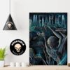 Metallica Merch Poster For Full Show In M72 Edmonton Alberta At Commonwealth Stadium On 23-25 August 2024 North America Tour No Repeat Weekend Pop-Up Shop Home Decor Poster Canvas