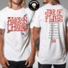 Official Alice In Chains Merchandise Black Gives Way To Blue Two Sides T-Shirt