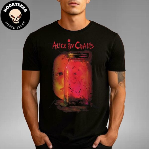 Official Alice In Chains Merchandise Jar Of Flies T-Shirt