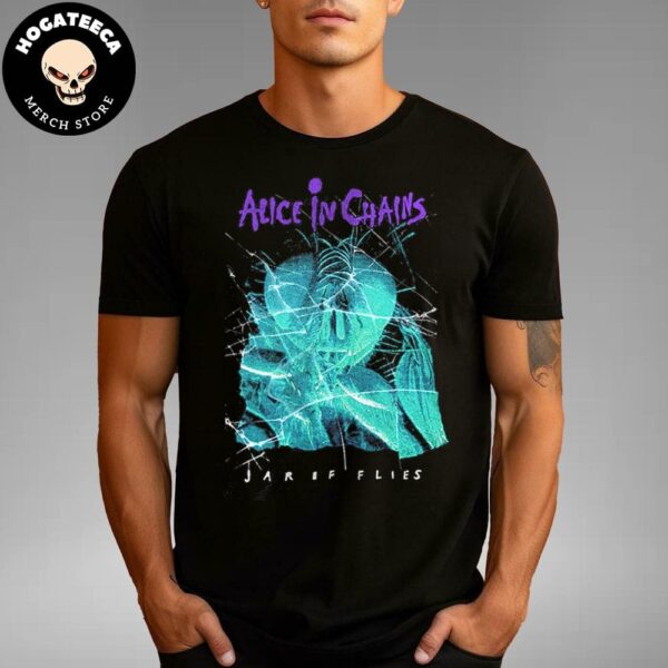 Official Alice In Chains Merchandise The Jar Of Flies Album And Logo Unisex T-Shirt