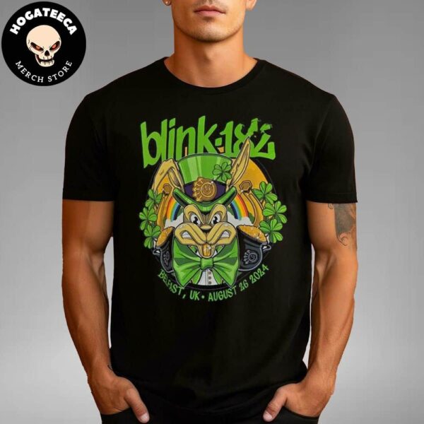 Official Blink-182 Shirt At The Sse Arena Belfast In Belfast Uk On August 26 2024 Merch T-Shirt