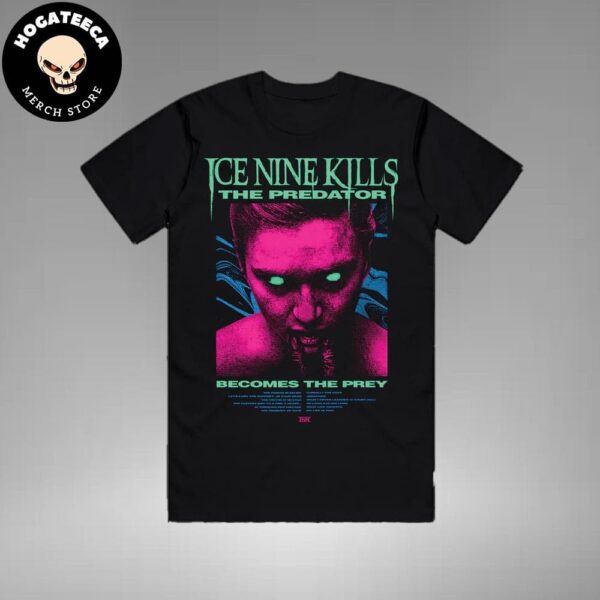 Official Ice Nine Kills Merchandise The Predator Becomes The Prey Merch T-Shirt