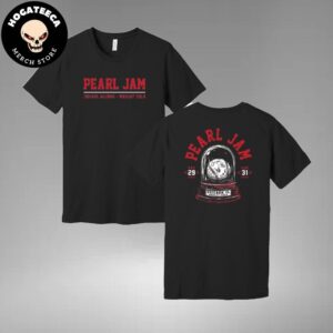 Pearl Jam Merch Display Tee For Chicago Illinois At Wrigley Field On August 29-31 2024 Two Sides Unisex T-Shirt