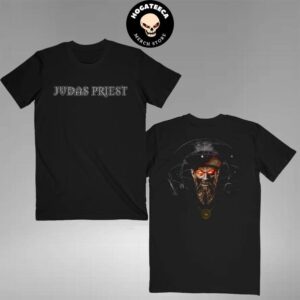 The Judas Priest Nostradamus 15th Anniversary Judas Priest Logo Album Inspired Nostradamus Artwork Merchandise Two Sides T-Shirt