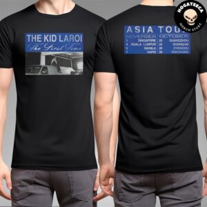 The Kid Laroi The First Time Asia Tour 2024 October And November Schedule List Two Sides T-Shirt