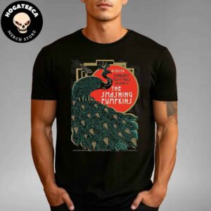 The Smashing Pumpkins North American Tour 2024 Merch Poster For Concert In Atlanta GA On August 28 2024 Merch T-Shirt