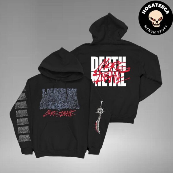 Undeath More Insane Death Metal Merchandise Two Sides All Over Print Hoodie