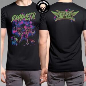 BABYMETAL Dream Festival 2024 Mirror Ball Official Merchandise Two Sides Unisex T-Shirt