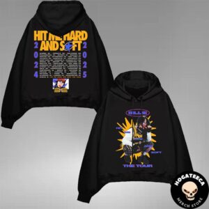 Billie Eilish Hit Me Hard and Soft 2024 Schedule List Two Sides Pullover Hoodie