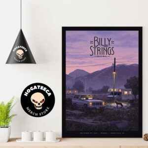 Billy Strings Renewal Festival in Buena Vista CO On September 28th 2024 Home Decor Poster Canvas