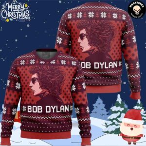 Blood On The Tracks Bob Dylan For Family And Friends Chirstmas Gifts 2024 Xmas Ugly Sweater