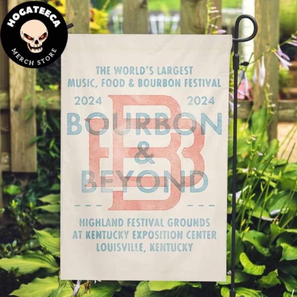 Bourbon And Beyond 2024 Merch Highland Festival Grounds At Kentucky Exposition Center In Louisville Kentucky Garden House Flag