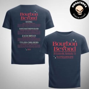 Bourbon And Beyond 2024 Merch Shirt Highland Festival Grounds At Kentucky Exposition Center On September 19-22 In Louisville Kentucky Lineup Opus Two Sides T-Shirt