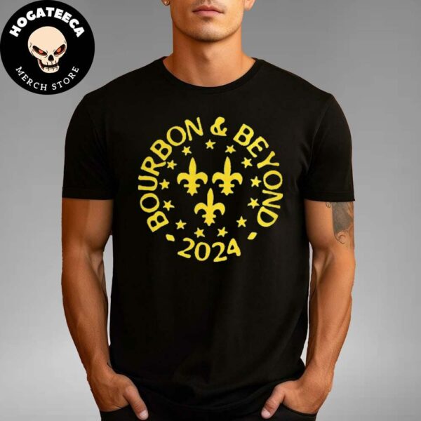 Bourbon And Beyond 2024 Merch Shirt Lillies Logo Unisex T-Shirt