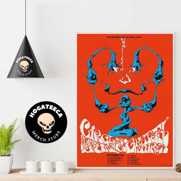 Callum Rooney And Grateful Shred For The First And Last Time Again On September 2024 Schedule List Home Decor Poster Canvas