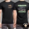 Camiseta Travis Scott Circus Maximus Tour 2024 Utopia Way It Sounds Preto Merch Two Sides Unisex T-Shirt