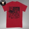 Circle Jerks North American Tour 2024 Shank Skull Man Merchandise Two Sides Unisex T-Shirt