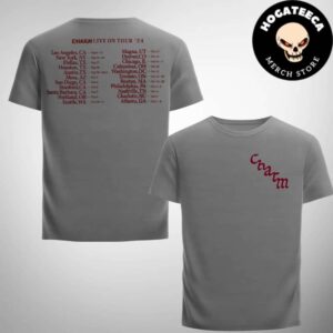 Clairo The Charm Tour 2024 Charm Logo Schedule Two Sides Merch Unisex T-Shirt