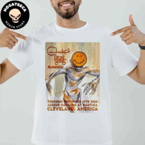 Clutch Cleveland Merch Poster For Show In Cleveland America Jacobs Pavilion At Nautica On Thursday September 19th 2024