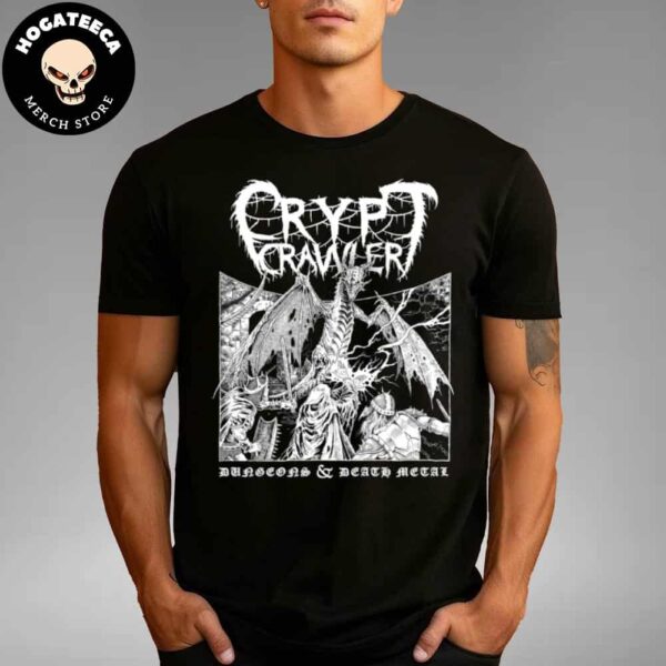 Crypt Crawler Dungeons And Death Metal Merchandise Unisex T-Shirt