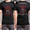 Deftones North American Tour 2025 Schedule List Merch Two Sides Unisex T-Shirt