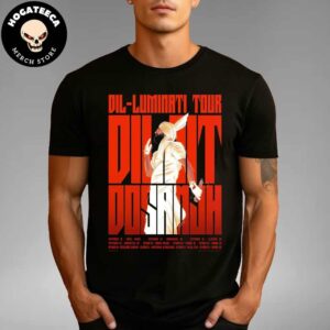 Dil Luminati European Tour 2024 In Paris Schedule List Unisex T Shirt