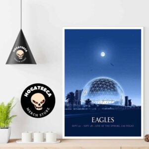 Eagles The Long Goodbye Tour 2024 Live At The Sphere Las Vegas On Sept 27-28 Merch Home Decor Poster Canvas