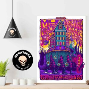 Eye To Eye Tour 2024 With Nathaniel Rateliff And Night Sweats In Charleston Sc At Credit One Stadium On September 12 2024 Home Decor Poster Canvas