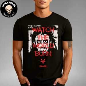 Falling In Reverse Album Popular Monster Creepy Halloween Watch The World Burn Horror Ronnie Unisex T-Shirt