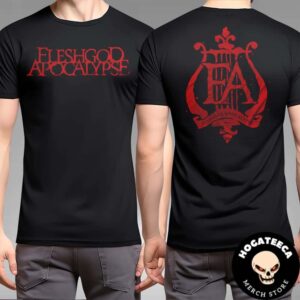 Fleshgod Apocalypse Merch 2024 Crimson Lyra Two Sides Unisex T-Shirt