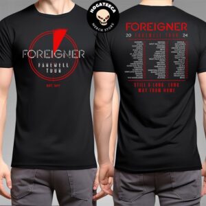 Foreigner 2024 Farewell Tour Schedule List Date Merch Two Sides Essentials T-Shirt