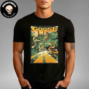 Goose The Band Merch Poster For At Kettlehouse Amphitheater In Bonner MT On Sep 19-20 2024 Unisex T-Shirt