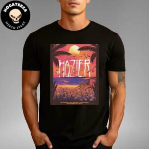 Hozier Merch Poster For Show In Los Angeles California At Kia Forum On September 20 2024 Merch Unisex T-Shirt