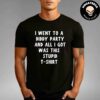 No Diddy Hub Funny P Diddy Parody Unisex T-Shirt