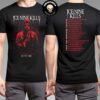 The Ice Nine Kills TOT3 Tour Merchandise Two Sides Unisex T-Shirt