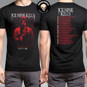 Ice Nine Kills Silence The Critics Tour Schedule List Merchandise Two Sides T-Shirt