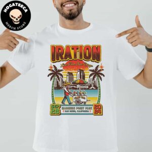 Iration Sandiego Merch On Sep 28 2024 At Mariners Point Park In Sandiego California Unisex T-Shirt